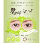 ビーハートビーマンスリー No.10オランジュブラウン 度なし(1箱2枚入り)