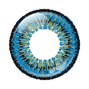 アシストシュシュ ツインループワンデー ロックブルー(1箱6枚入り)