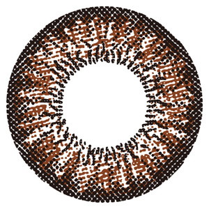 ルチアワンデー アッシュブラウン(1箱10枚入り)