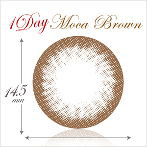 クオーレワンデー モカブラウン (1箱10枚入り)