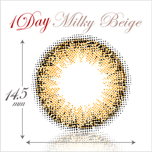 クオーレワンデー ミルキーベージュ(1箱10枚入り)