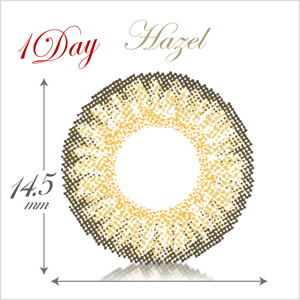 クオーレワンデー ヘーゼル(1箱10枚入り)