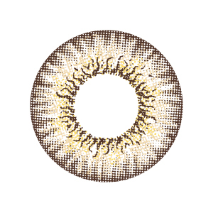 エンジェルカラーワンデー ペールブラウン(1箱10枚入り)