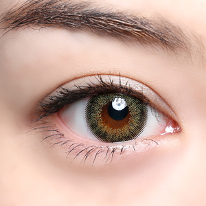 エンジェルカラーマンスリー ヴィンテージオリーブ 度なし(1箱2枚入り)