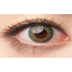 エンジェルカラー ワールドシリーズマンスリー ワールドグリーン 度なし(1箱2枚入り)