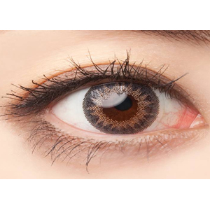 エンジェルカラー ワールドシリーズマンスリー ワールドグレー 度なし(1箱2枚入り)