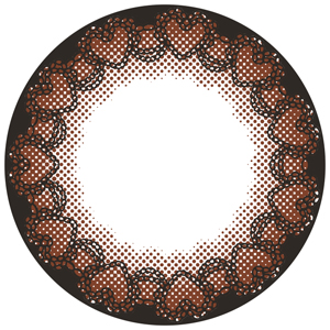 ブリジット No.5セピアブラック(1箱10枚入り)