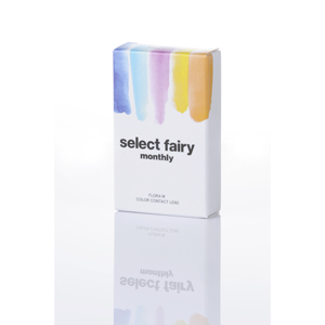 セレクトフェアリーマンスリー ナチュラルブラウン 度なし(1箱2枚入り)
