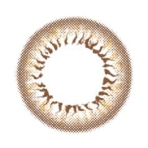 デコラティブアイズワンデー No.4ヘーゼルブラウン(1箱10枚入り)