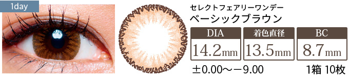 セレクトフェアリー ベーシックブラウン