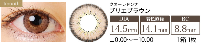 クオーレドンナ ブリエブラウン (1箱1枚入り)