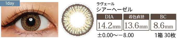ラヴェール シアーヘーゼル(1箱30枚入り)