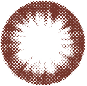 ビーハートビーマンスリー No.1ショコラブラウン 度あり(1箱1枚入り)