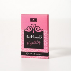 ビーハートビーマンスリー No.8ヌーディブラウン 度あり(1箱1枚入り)