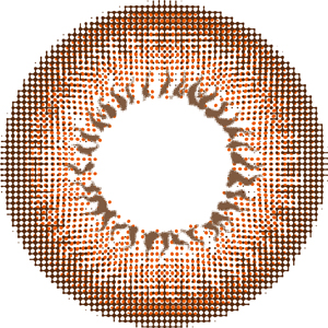 ビーハートビーマンスリー No.9アンバーブラウン 度あり(1箱1枚入り)