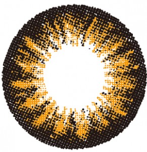 【20%引き】フラワーアイズガーリー ポピーブラウン 度なし(1箱2枚入り)