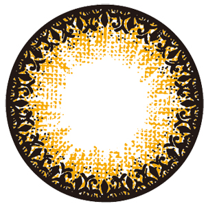 【20%引き】フラワーアイズガーリー ダリアブラウン 度なし(1箱2枚入り)