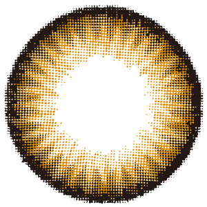 【20%引き】フラワーアイズガーリー リコリスブラウン 度なし(1箱2枚入り)