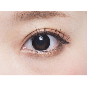 【20%引き】フラワーアイズガーリー ロータスブラック 度なし(1箱2枚入り)