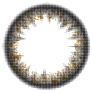 【20%引き】フラワーアイズガーリー ルピナスブラウン 度なし(1箱2枚入り)