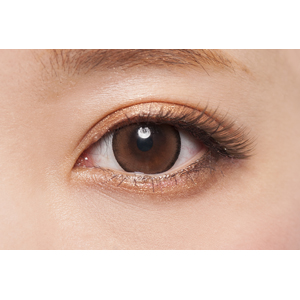 フラワーアイズR アネモネブラウン 度なし度あり(1箱1枚入り)