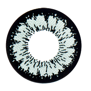 フラワーアイズ ジャスミングレー 度なし(1箱2枚入り)