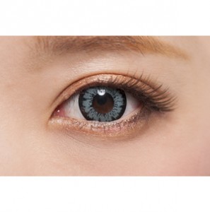 フラワーアイズ ジャスミングレー 度なし(1箱2枚入り)