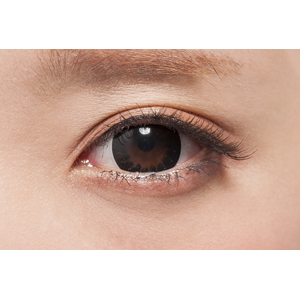 フラワーアイズ アマリリスブラック 度なし(1箱2枚入り)