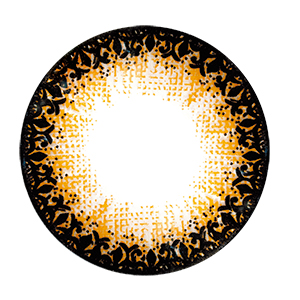 フラワーアイズ ダリアブラウン 度なし(1箱2枚入り)