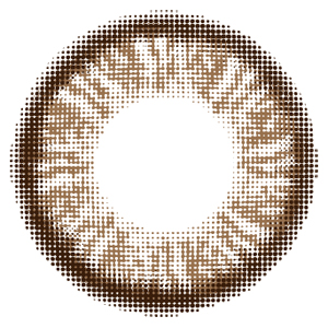 フラワーアイズ クレマチスモカ 度なし(1箱2枚入り)