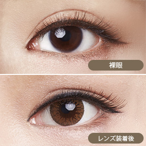 エバーカラーワンデーハグユー ヘーゼル(1箱10枚入り)