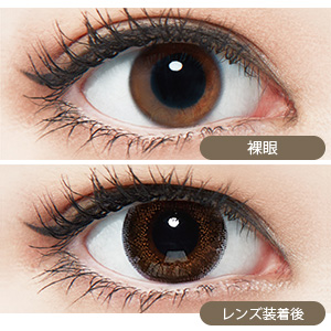 ネオサイトワンデーシエルUV シエルブラウン(1箱30枚入り)