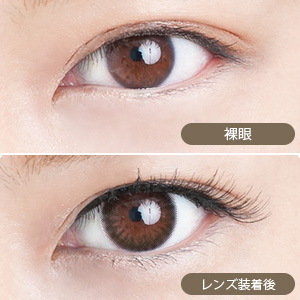 アイラボマンスリー No.10ナチュラルビターブラウン(1箱1枚入り)