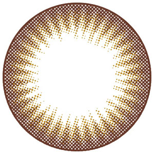 アイラボマンスリー No.14ジェイニーゴールドブラウン(1箱1枚入り)