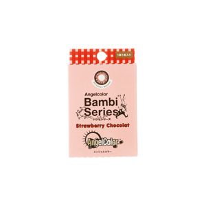 エンジェルカラーバンビシリーズ アニバーサリーエディション ストロベリーショコラ 度あり(1箱1枚入り)