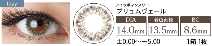 アイラボマンスリー No.13ブリュムヴェール(1箱1枚入り)