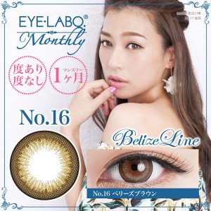 アイラボマンスリー No.16ベリーズブラウン(1箱1枚入り)