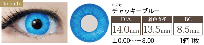 エスカ チャッキーブルー 1箱1枚入り