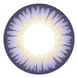 コンタクトフィルム スリートーンバイオレット【15.0mm】度なし(1箱2枚入り)