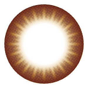 コンタクトフィルム ブラウンサークル【15.0mm】度なし(1箱2枚入り)