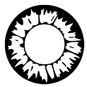 コンタクトフィルム ワイルドホワイト【15.0mm】度なし(1箱2枚入り)