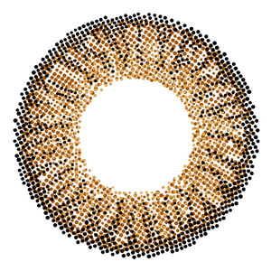 コンタクトフィルム スリートーンヘーゼル【15.0mm】度あり(1箱1枚入り)