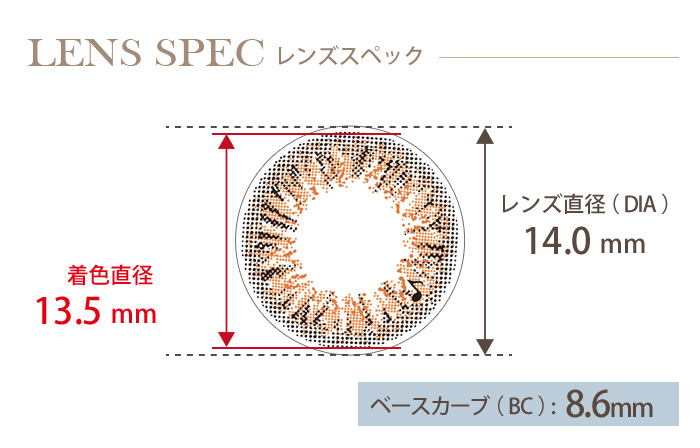 【セール中】アレグロ2ウィーク ロンドブラウン(1箱4枚入り) DIA(レンズ直径) 着色直径 BC(ベースカーブ)