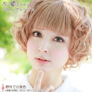 エティア クール グレージュ 度なし(1箱2枚入り)