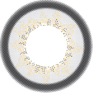 ラバーズカラーマンスリー ミルキーグレー 度なし(1箱2枚入り)