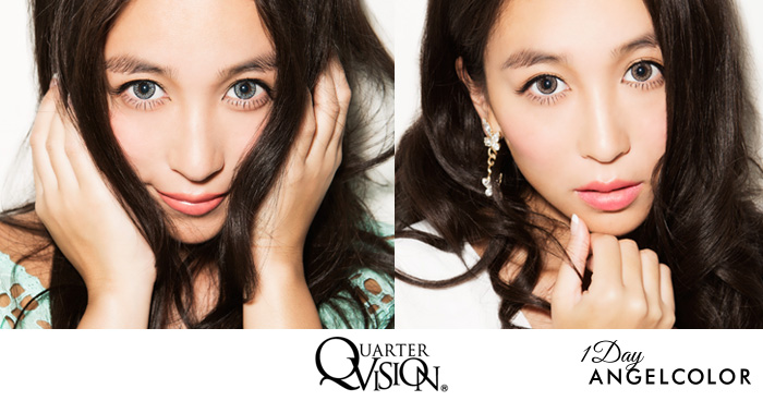 エンジェルカラー クォータービジョンワンデー