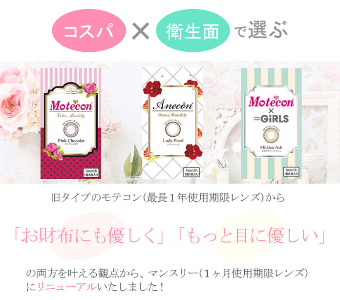 アネコン(Anecon)＆モテコン(Motecon)