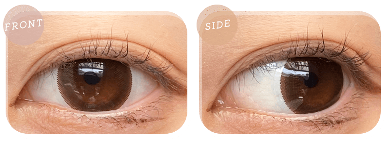 フェリアモ シャイニーブラウン 着用画像