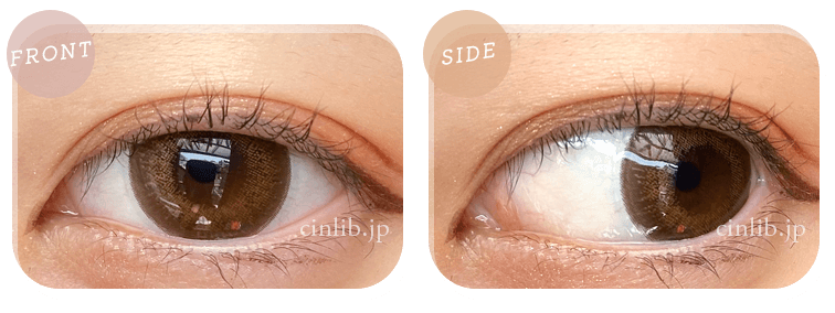 フランミー ダークモカ 着用画像